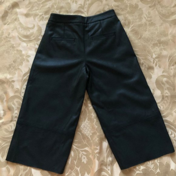 Banana Republic Faux Leather Gaucho Pant - Picture 7 of 7